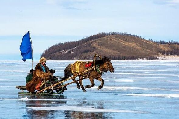  KHUVSUGUL LAKE, ICE FESTIVAL